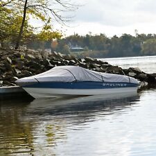 Budge 600 Denier Mooring Boat Cover Fits V-hull Fishing Boats 4 Sizes
