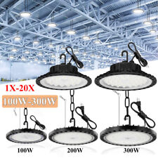 300w 200w 100w Ufo Led High Bay Light Commercial Industrial Warehouse Shop Lamp