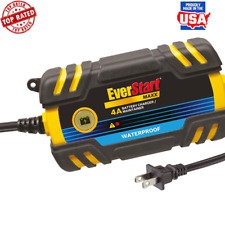 Automotive Marine Battery Charger Waterproof W Extra-long Cable Fully Automatic
