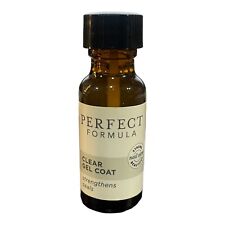 Perfect Formula Clear Gel Coat Strengthen Seals Protects Nails .60 Oz New