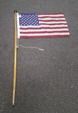 Chris-craft 57 Long Nautical Flag Pole And American Flag