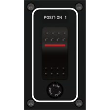 Paneltronics 9960010b Waterproof Panel - Dc 1-position Illuminated Rocker Switch