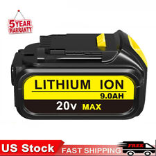 9.0ah For Dewalt 20v 20 Volt Max Lithium Ion Battery Dcb206-2 Dcb205-2 Dcb200 Us