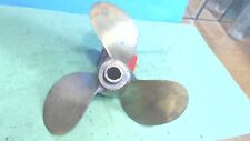 Vintage-bronze-boat Propeller--michigan--no.smc 56 A Used- Shape And Condition