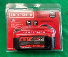 Brand New Craftsman V20 Cmcb204-ope - 20v Lithium Ion Battery 4.0 Ah
