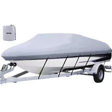 Vevor 25-28 Ft Trailerable Boat Cover Waterproof Heavy Duty V-hull Fish Runabout