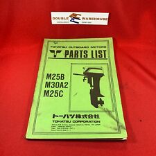 Tohatsu Outboard Motor Parts List M25b M30a2 M25c 002-21015-0