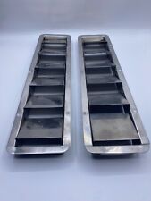 Boat Marine Louvered Air Vents Stainless Steel Plated - Used