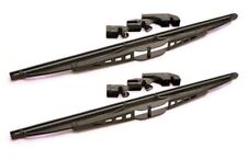 Classic Mini 11 Wiper Blade Pair Gwb911 Black For The Hooked Type Arm Rover 6g4