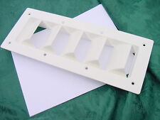 Tollycraft Boat Vent Louver 14 X 5-58 New Genuine Other Boats As Well. See Pic