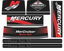 Decals Sticker Kit For Mercruiser Bravo One Drives Engine Red Rams 37- 15167a90