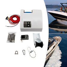 Electric Boat Marine Anchor Winch Saltwater With Wireless Remote Controller