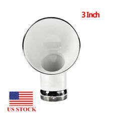 Us 3316 Grade Stainless Steel Round White Cowl Vent Marines Boats Yachts Ships
