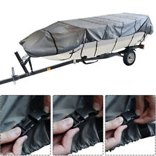 Water Proof Heavy Duty Trailerable Boat Cover Fits For Jon Cover 12ft-18ft