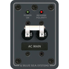 Blue Sea 8079 Ac Main Circuit Breaker Panel - White Switches