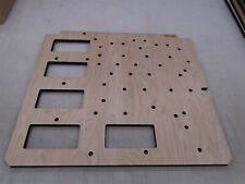 Stern Nine Ball Pinball Replacement Backbox Light Panel Wood