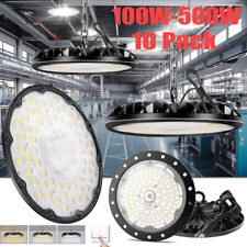 10x Ufo Led High Bay Light Factory Warehouse Commercial Light Fixtures 100w-500w