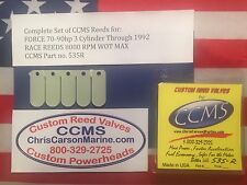 Ccms Force Race Outboard Reed Reeds 70-90 Hp 3 Cyl Through 1992 Pn535r
