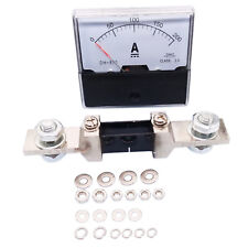 Us Stock Analog Panel Amp Current Ammeter Meter Gauge Dh-670 0-200a Dc Shunt