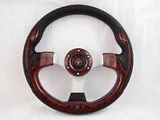 Boat Steering Wheel W Adapter 3 Spoke Boats With A 34 Tapered Key Marine