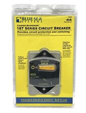Blue Sea 7038 187 Series Circuit Breaker 40a 40amps - Panel Mount - New