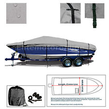 Crestliner Fish Hawk 1750 Sc With Troll Motor Trailerable Fishing Boat Cover
