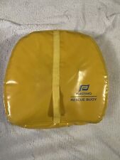 Life Ring With Light Platismo Rescue Bouy Yellow Never Used Or Deployed