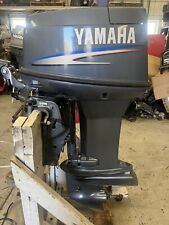 2002 Yamaha 50hp Two Stroke Oil Injected Long Shaft Tillerremote Freshwater