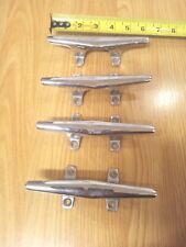 Vintage Boat Cleats Nice Marine Rope Cleat 6 X 2 Lot Of 4 Next Day Shipping