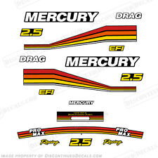Fits Mercury Racing 260hp 2.5l Promax Outboard Decal Kit For Lightweight Cowl