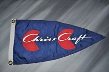 Chris Craft Boat Burgee Pennant Flag - Cruisers 1945-1960 Poly Cotton