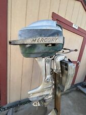 Mercury Mark 25hp Tiller Handle Vintage Outboard Serial 876757 For Parts