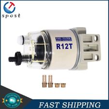 With Fuel Fittings Marine Spin-on Fuel Filter Water Separator R12t For Racor