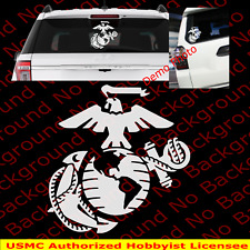 Usmc Eagle Globe Anchor Corps Ega Marines Vinyl Decal Semper Fidelis Ay012