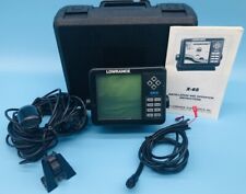 Lowrance X-65 Fish Finder Complete Benchtested Case Cords Bracket Manual