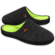Vonmay Mens Slippers Comfort Memory Foam Cozy Slip On House Shoes Home Clogs