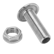  Hot Marine Thru Hull Fitting Connector 38inch 316 Stainless Steel Water Drain