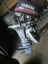 40hp C40hp Yamaha Outboard Motor Running Take-off 125psi Pre-mix 20shaft