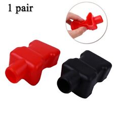 2 Rubber Auto Car Positive Battery Terminal Cap Cover Insulating Boot Universal