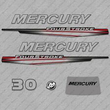 Mercury 30 Hp Four Stroke 2013-2017 Red Outboard Engine Decals Sticker