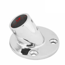 316 Stainless Steel Marine Boat 78hand Rail Fitting 60 Degree Round Base 1pc