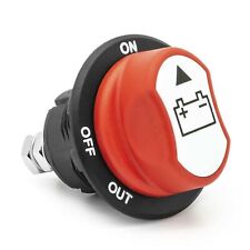 Battery Isolator Switch 100a Disconnect Power Cut Off Kill For Car Boat Rv-truck