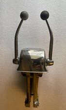 Morse Dual Lever Control Box Binnacle Mount With Stainless Steel Levers