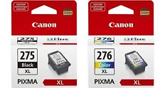 Canon Pg-275xl Black Ink Cl-276 Xl Color Ink High Capacity Cartridges