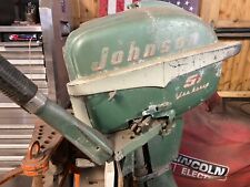 Vintage Antique Johnson 5 12 Hp Outboard