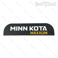 Minn Kota Maxxum Decal - Bow Mount Motor Rest - 10 X 2.5 - New Logo - 2265707