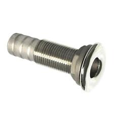 12 Boat Thru Hull Fitting Marine Yacht Hose Connector Stainless
