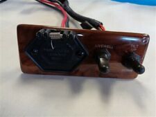Trolling Motor Plug Switch Panel Plastic Woodgrain 5 18 X 2 18 Marine Boat