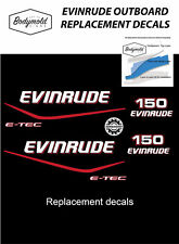 Evinrude E-tec 150hp Outboard Replacement Decals