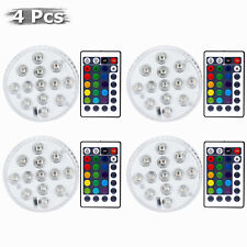 Waterproof Underwater Led Lights Wremote For Swimming Pool Fountain Hot Tube